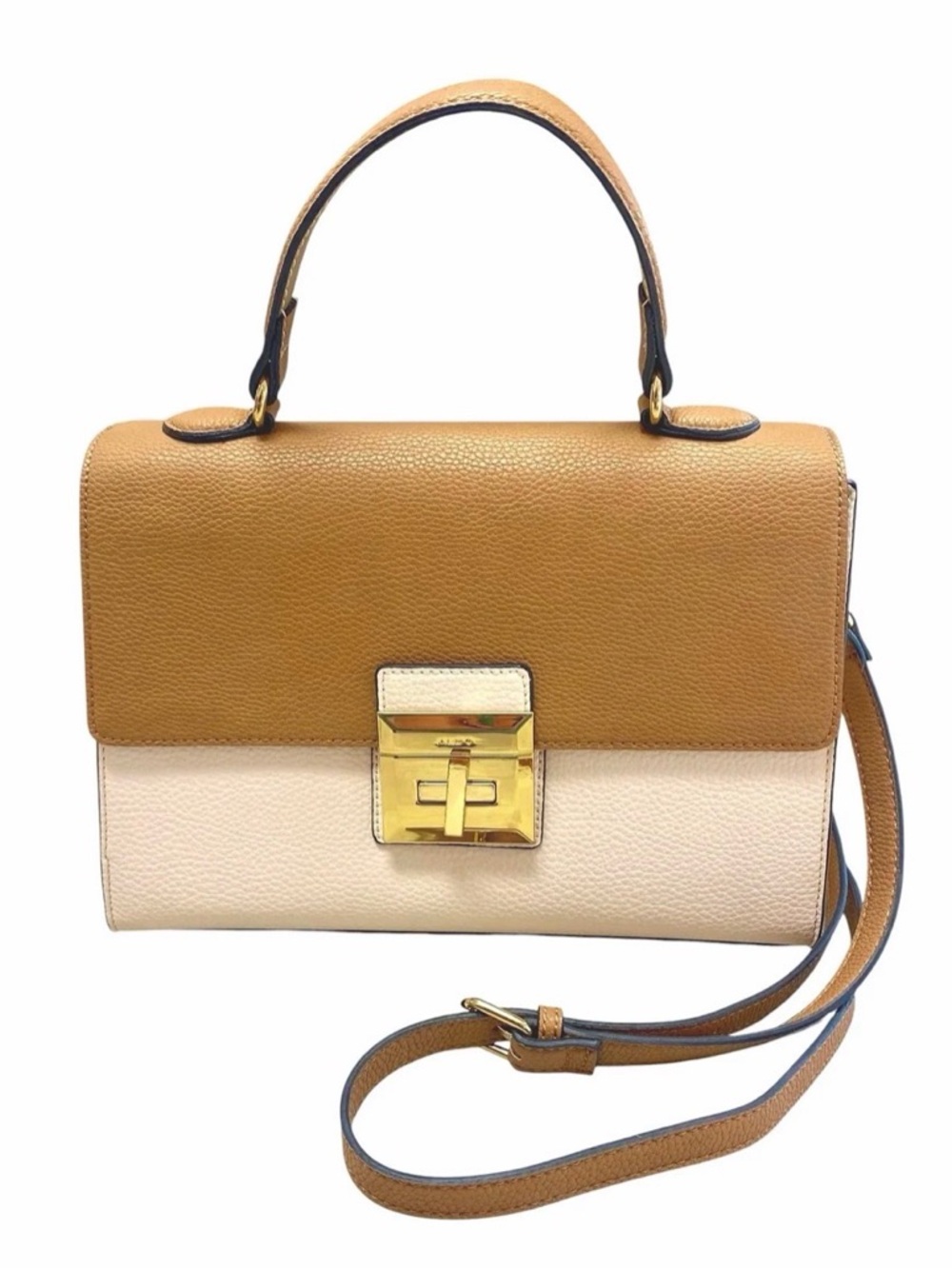 #Aldo #Two-Toned #GoldToned #Classy #Summer #EverydayBag #Go-To #Chic #Casual